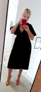 Plisowana midi sukienka 36-38 