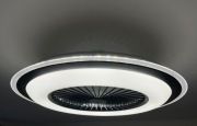 Milagro Zonda Black 48W lampa sufitowa Plafoniera LED z wentylatorem - BDB
