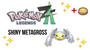 Pokemon Legends Z-A | Shiny Metagross + Gold Bottle Cap