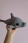 Maskotka delfin na szydełku 
