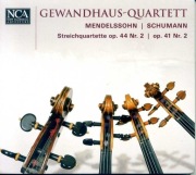 Mendelssohn Schumann String Quartet Gewandhaus CD nowy folia