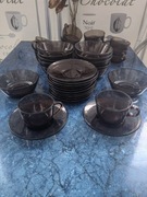 Duralex, komplet do kawy plus miseczki