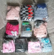 Wyprzedaż zestaw 10 kpl. czapka+szalik,komin ,nowe