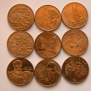 2 złote KOMPLETNY ROCZNIK KOMPLET 2001 rok