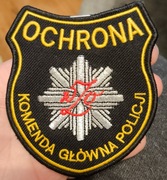 Naszywka Wydział Ochrony Obiektów KGP Warszawa 