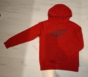 4F bluza dziecięca bawełna czerwony rozmiar 146