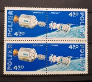 Polska Fi 2240 i 2241 (*) parka Eksperymentalny lot "Sojuz - Apollo" nr 22