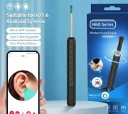 Bezprzewodowy otoskop z kamerą HD – czyszczenie uszu + 6 LED + WiFi