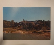 Gródek nad Dunajcem. Kawiarnia "Relax". Pocztówka z PRL