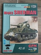 Model kartonowy M4A3 Sherman