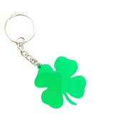 Brelok koniczynka, koniczyna, upominek dla uczniów, na szczęście, matura 