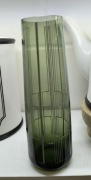 Wazon szklany zielony 