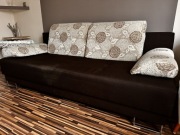 Kanapa brązowa używana ODDAM ZA DARMO