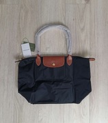 Nowa Czarna Torebka Longchamp rozmiar L