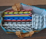 Kojec  dzieciecy i mata piankowa dla dziecka 