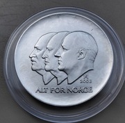 Norwegia 100 Koron 2005 r Niepodległość Srebro 925