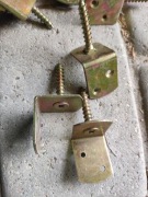 Okucie z wkrętem łącznym Kątownik łącznik pergoli 35x35x35 Wwa