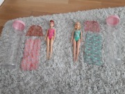 Lalki Barbie 2 w tubie