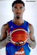 Theo Maledon koszykówka Francja NBA Real Madryt autograf