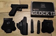 Glock 17 kabura X2 ładownica magazynki green gas blow back asg