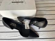Skórzane NOWE buty na obcasie NARCISO RODRIGUEZ / ZARA numer 38