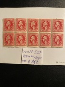 USA Scott 527 MNH**/ MH*? kat. $312