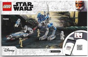 Lego Star Wars 75280 501st Legion Clone Troopers Instrukcja