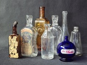 Butelki Małe Apteczne Przedwojenne