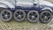 Oryginalne felgi Audi 18" 9J ET52 Opony Dunlop Winter 245/40/18 8J0601025AN