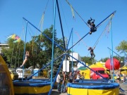 Uwaga Okazja -Bungee 4- stanowiskowe składane na przyczepie