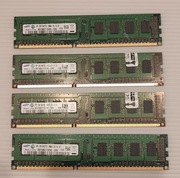 Pamięć RAM 4 x 2GB DDR3 Samsung 1333MHz (M378B5773CH0-CH9)