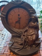 Zegar stojący skóra