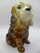 STARA FIGURKA CERAMICZNA Cocker Spaniel 16 cm.