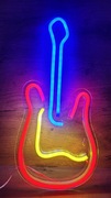Neon Led Gitara Ozdoba do pokoju