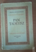 Pan Tadeusz, czyli Ostatni zajazd na Litwie Adam Mickiewicz, 1954 Czytelnik