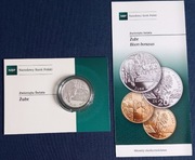 20 złotych zwierzęta świata - żubr blister folder