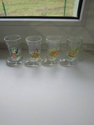 Kieliszki w kształcie butów motyw myśliwski