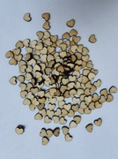 Serce drewniane serduszka 1 cm sklejka ozdoba 100szt decoupage