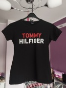 T-shirt damski Tommy Hilfiger czarny 