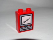 LEGO Duplo Klocek tematyczny komputer
