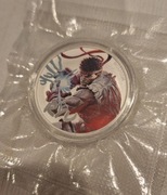 Srebrna Moneta Street Fighter: Ryu 2022, 1 oz (kolor)