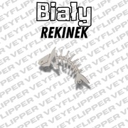 Biały rekinek keyflipper