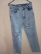 Nowe mom jeans HOUSE r. 38 – modne z przetarciami