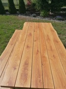 Meble ogrodowe dębowe, loftowe