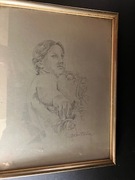 Szkic w ołówku- portret