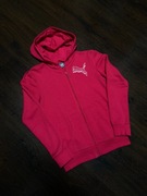 Oryginalna Bluza PUMA Różowa Czerwona z Kapturem Rozmiar 164 / S