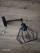Kinkiet, lampa ścienna z włącznikiem 