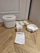 IKEA ONSKLIG ZESTAW KOSZY 4 SZT NA PRZEWIJAK KOSZE ZAWIESZANE brak 2 części