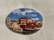 Magnes ceramiczny na lodówkę Crete Chania Heraklion Rethymno Grecja  (2)