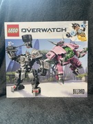 LEGO 75973 Overwatch D.Va & Reinhardt - nowy, UNIKAT!